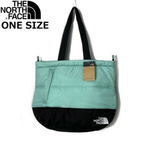 1円～!売切!【正規新品】THE NORTH FACE◆NUPTSE TOTE トートバッグ US限定 ヌプシ 耐久性 大容量 男女兼用(OS/21L)緑 黒 180626-50