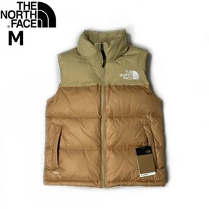 1円～!売切!【正規新品】THE NORTH FACE◆W 1996 RETRO NUPTSE VEST ダウンベスト ヌプシ US限定 最新 パッカブル(M)ベージュ 190122-115