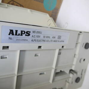 k266 ALPS MD-2000J アルプス フルカラープリンタ マイクロドライプリンタ 箱/取説/システムディスク付の画像9