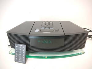 723 BOSE WAVE RADIO/CD AWRC-1G ボーズ ウェーブ ラジオ/CD アクリルスタンド/リモコン付 CDデッキ オーディオ機器