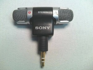 SONY / ソニー エレクトレットコンデンサーマイクロホン ECM-DS70P 日本製★ 動作品