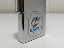 ハワイ イルカの群 ビンテージZIPPO未使用品★HAWAII DOLPHIN★1999年10月製造 箱、保証書付 VINTAGE ドルフィン_画像3