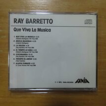 41080138;【CD/FANIA】RAY BARRETTO / QUE VIVA LA MUSICA　SLP-00427_画像2