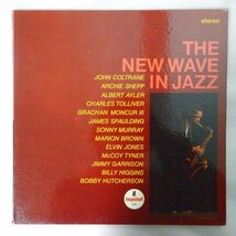 10018595;【US盤/赤黒ラベル/Vangelder刻印/コーティングジャケ/impluse】V.A.(John Coltrane, Albert Ayler, etc) / The New Wave In Jazz_画像1