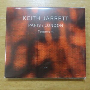 41083558;【3CD/ECM/独盤】キース・ジャレット / PARIS/LONDON TESTAMENT(紙ジャケット仕様)　ECM-2130-32