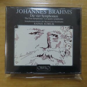 41083648;【3CD/チェコ/蒸着仕様】KUBELIK / BRAHMS: THE FOUR SYMPHONIES(C070833D)