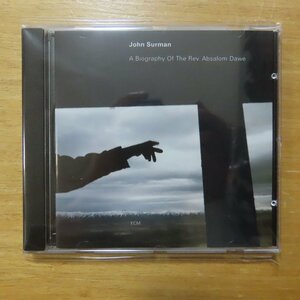 731452374929;【CD/ECM/独盤】JOHN SURMAN / A BIOGRAPHY OF THE REV.ABSALOM DAWE　ECM-1528