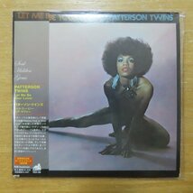 41083847;【CD】パターソン・ツインズ / レット・ミー・ビー・ユア・ラヴァー(紙ジャケット仕様)　THCD-208_画像1