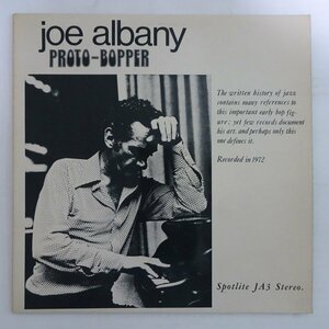 11177891;【UK盤/Spotlite/コーティングジャケ】Joe Albany / Proto-Bopper