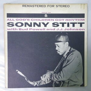 14028208;【US盤/PRESTIGE/黒灰ラベルNJラベル/テクスチャージャケ】Sonny Stitt With ... / All God's Children Got Rhythm