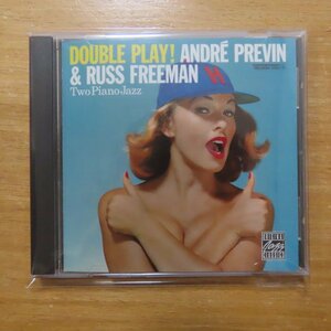 025218615723;【OJCCD】ANDRE PREVIN&RUSS FREEMAN / DOUBLE PLAY!　OJCCD-157-2