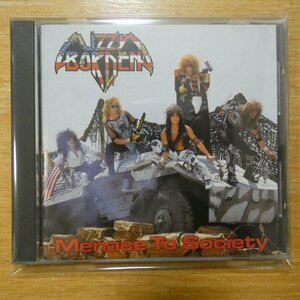 4988024102312;【CD/旧規格/3200円盤】LIZZY BORDEN / MENACE TO SOCIETY　32XB-140