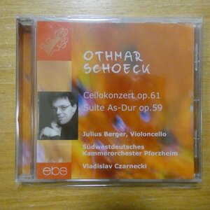 41085144;【未開封/CD】Berger,Pforzheim,Leitung / OTHMAR SCHOECU(ebs6145)