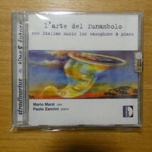 8011570336613;【未開封/CD】Marzi,Zannini / L'arte del funambolo(STR33661)_画像1