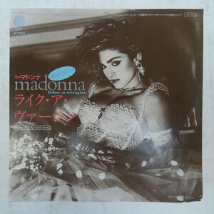 47041780;【国内盤/7inch】Madonna マドンナ / Like a Virgin ライク・ア・ヴァージン