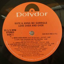 46058569;【US盤】Kate & Anna McGarrigle / Love Over And Over_画像3