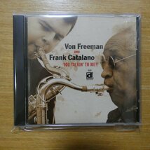 41085405;【CD】VON FREEMAN&FRANK CATALANO / YOU TALKIN' TO ME?!　DE-525_画像1