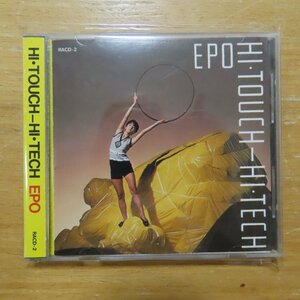 41085737;【CD/旧規格/3800円盤/折込帯】EPO / HI・TOUCH-H・TECH　RACD-2