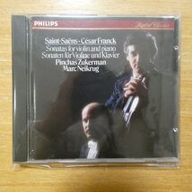 028941615725;【CD/西独盤/蒸着仕様】ZUKERMAN,NEIKRUG / SAINT-SAENS:CESAR FRANCK・SONATAS FOR VIOLIN AND PIANO_画像1