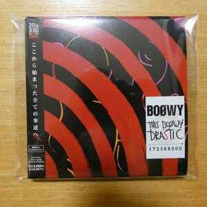 4988006211537;【24bitリマスター/2CD】BOOWY / DRASTIC(紙ジャケット仕様)　TOCT-26300