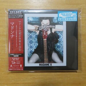 4988031336182;【2SHM-CD】マドンナ / マダムX　UICS-9159/60