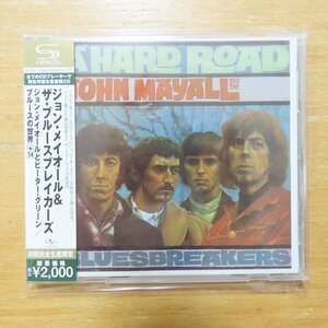 4988005560490;【SHM-CD】ジョン・メイオール＆ザ・ブルースブレイカーズ / ジョン・メイオールとピーター・グリーン/ブルースの世界