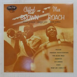 46058980;【国内盤/EmArcy/MONO/美盤】Clifford Brown, Max Roach / S.T.