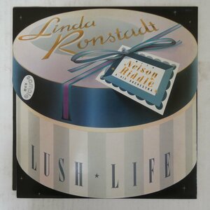46059298;【国内盤/プロモ白ラベル/美盤】Linda Ronstadt With Nelson Riddle & His Orchestra / Lush Life