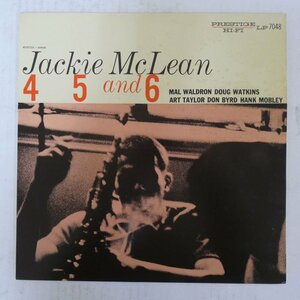46059336;【国内盤/Prestige/MONO/美盤】Jackie McLean / 4, 5 And 6