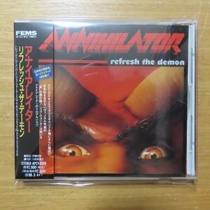 4988015060522;【CD】アナイアレイター / リフレッシュ・ザ・デーモン　APCY-8319