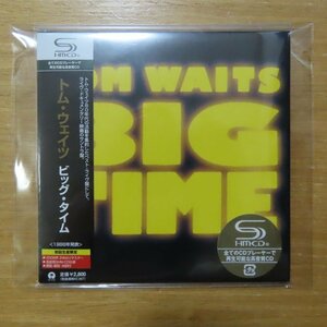 4988005532213;【24bitリマスター/SHM-CD】トム・ウェイツ / ビッグ・タイム(紙ジャケット仕様)　UICY-93711