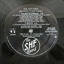 47046529;【US盤/4ch Quadraphonic】The Souther-Hillman-Furay Band / Trouble In Paradise_画像3