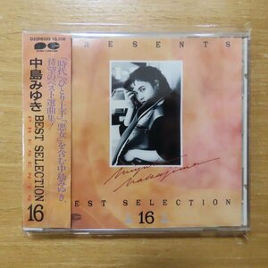 41086751;【CD/旧規格/3200円盤】中島みゆき / BEST SELECTION PRESENTS 16　D32P-6339