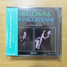 41086866;【2CD/DIW】マイルス・デイヴィス&ジョン・コルトレーン / ライヴ・イン・ストックホルム1960　58DIW-306/307CD_画像1