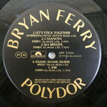 47047536;【国内盤/美盤】Bryan Ferry / Let's Stick Together_画像3