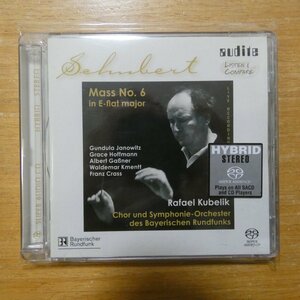 4022143925411;【ハイブリッドSACD】Kubelik / SCHUBERT:Mass No.6 in E flat major,D950(audite92.541)