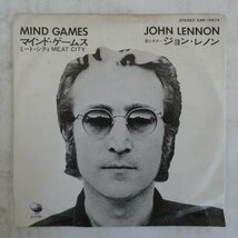 47047684;【国内盤/7inch】John Lennon ジョン・レノン / Mind Games マインド・ゲームス_画像1