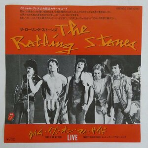 47047882;【国内盤/7inch/赤盤】The Rolling Stones ローリング・ストーンズ / タイム・イズ・オン・マイ・サイド