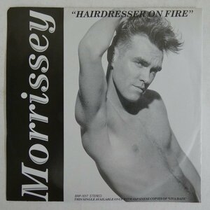 47048142;【国内盤/7inch/プロモ】Morrissey / Hairdresser on Fire