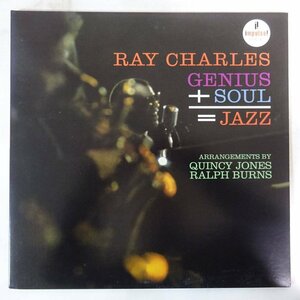 14028868;【US盤/Impulse!/Analogue Production復刻/高音質200g重量盤/限定プレス/見開き】Ray Charles / Genius + Soul = Jazz