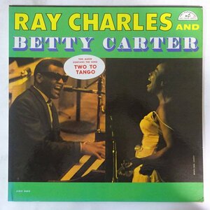 14028867;【USオリジナル/MONO/ハイプステッカー/コーティング】Ray Charles And Betty Carter / S.T.