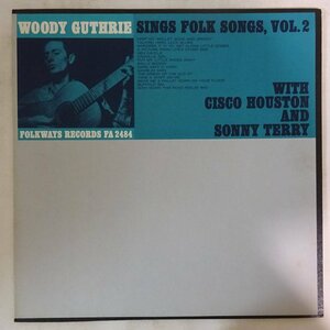 10020297;【US盤/Folkways】Woody Guthrie with Cisco Houston and Sonny Terry / Sings Folk Songs, Vol. 2