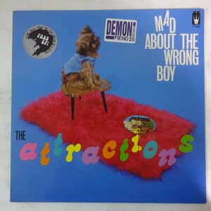 14028036;【UK盤/7inch付/ハイプステッカー】The Attractions / Mad About The Wrong Boy