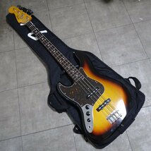 Q10145【発送可!】Fender Japan Jazz Bass レフティ Uシリアル 2010～2011年製?_画像1