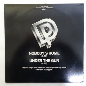 10019223;【US PROMO ONLY/12inch】Deep Purple / Nobody's Home / Under The Gun