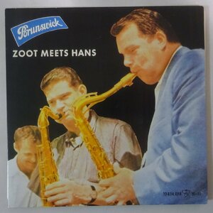 11177734;【国内盤/Brunswick/ペラジャケ/7inch】Hans Koller, Zoot Sims / Zoot Meets Hans