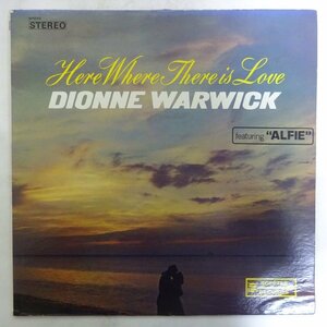 10019600;【US盤】Dionne Warwick / Here, Where There Is Love