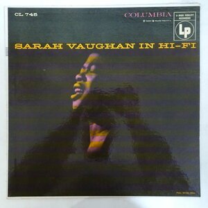 14028466;【US盤/COLUMBIA/6EYE/MONO/深溝/コーティング】Sarah Vaughan / Sarah Vaughan In Hi-Fi