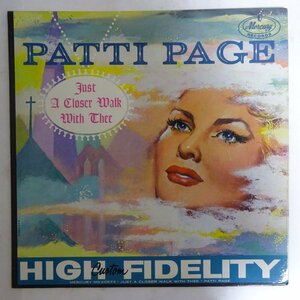 14027489;【USオリジナル/Mercury/プロモ/白ラベル/MONO/深溝/コーティング】Patti Page / Just A Closer Walk With Thee