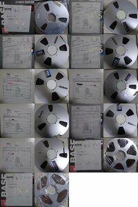 15005677;【ALLリールテープ!ほぼメタル!】オープンリール 10号 11本1箱セット/AMPEX,SCOTCH,BASF 10